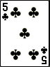 5 of Clubs